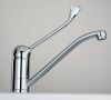 Creta Long Single Lever Sink Monio Chrome