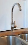 DJ KITCHEN TAP CHROME